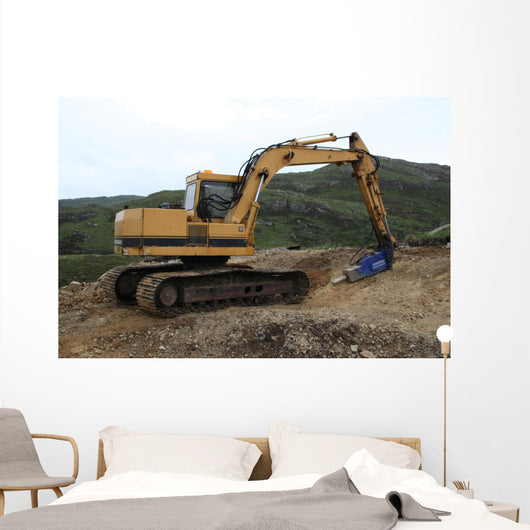 Construction Machinery Wall Decal