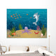 Underwater Scene Wall Decal