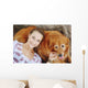 Young Woman with Her Wall Decal