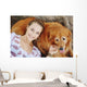 Young Woman with Her Wall Decal