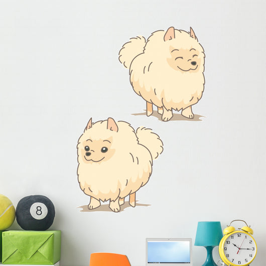 Dog Pomeranian Wall Stickers Wall Decal