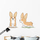 Dog Pembroke Welsh Corgi Wall Stickers Wall Decal