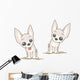 Dog Chihuahua Wall Stickers Wall Decal