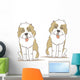 Dog Saint Bernard Wall Stickers Wall Decal