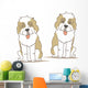 Dog Saint Bernard Wall Stickers Wall Decal