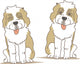 Dog Saint Bernard Wall Stickers Wall Decal