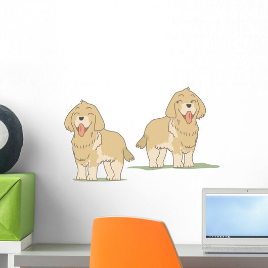 Dog Golden Retriever Wall Stickers Wall Decal