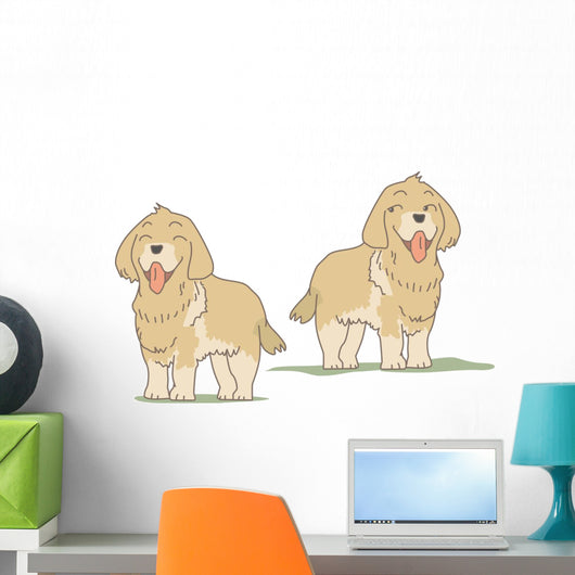 Dog Golden Retriever Wall Stickers Wall Decal