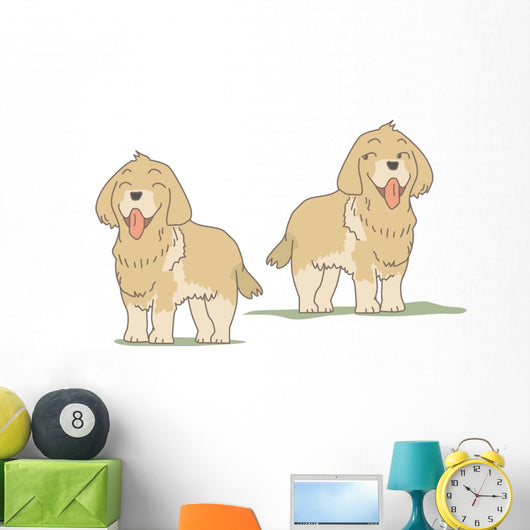 Dog Golden Retriever Wall Stickers Wall Decal