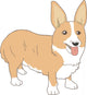 Dog Pembroke Welsh Corgi Wall Decal