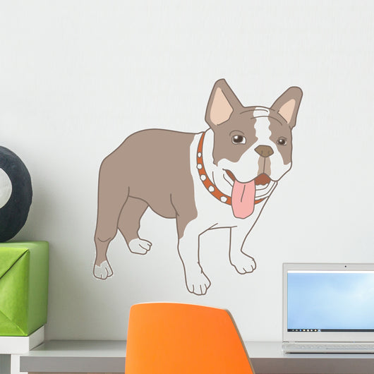 Dog French Bulldog Real Wall Decal