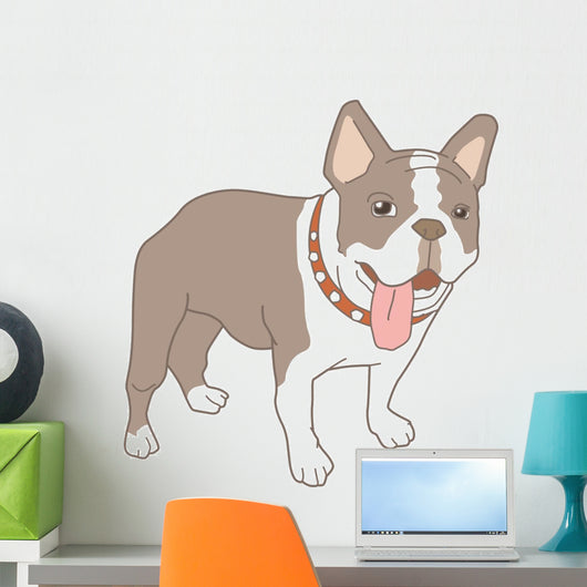 Dog French Bulldog Real Wall Decal