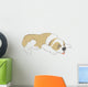 Dog Saint Bernard Real Wall Decal