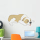 Dog Saint Bernard Real Wall Decal
