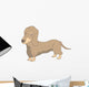 Dog Dachshund Real Wall Decal