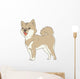 Dog Shiba Real Wall Decal