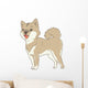 Dog Shiba Real Wall Decal