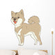 Dog Shiba Real Wall Decal