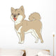 Dog Shiba Real Wall Decal