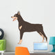 Dog Doberman Pinscher Real Wall Decal