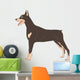 Dog Doberman Pinscher Real Wall Decal