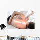 Highlighted Bones Man Physiotherapy Wall Decal