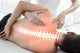 Highlighted Bones Man Physiotherapy Wall Decal