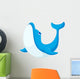 Cute Dolphin Cartoon Wall Decal