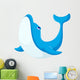 Cute Dolphin Cartoon Wall Decal