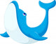 Cute Dolphin Cartoon Wall Decal