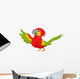 Cute Macaw Bird Wall Decal