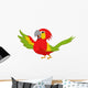 Cute Macaw Bird Wall Decal