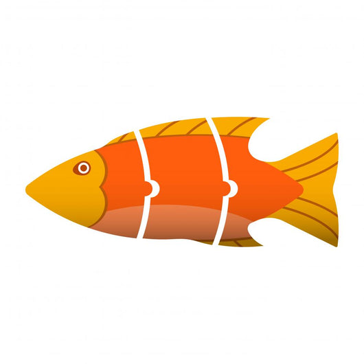 Floating Fish Wall Decal