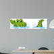 Crocodile Surface Water Wall Decal