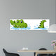 Crocodile Surface Water Wall Decal