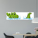 Crocodile Surface Water Wall Decal