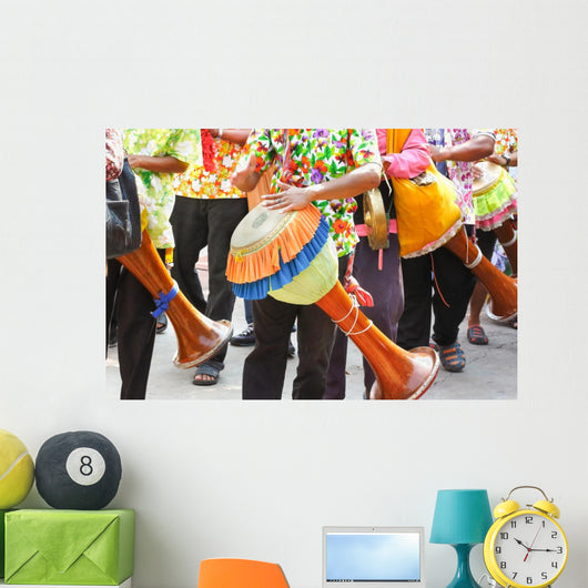 Drums Parade Wall Decal