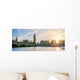 Panoramic Big Ben Clock Wall Decal Panoramic Wall Decal