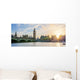 Panoramic Big Ben Clock Wall Decal Panoramic Wall Decal