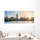 Panoramic Big Ben Clock Wall Decal Panoramic Wall Decal