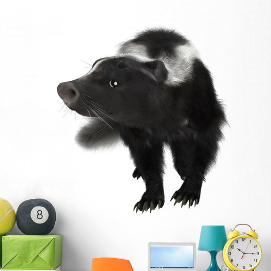 Skunk Wall Decal