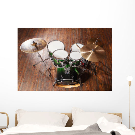 Drums Floor Wall Decal