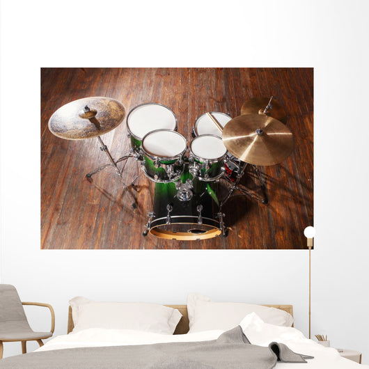 Drums Floor Wall Decal