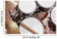 Drumsticks Drums Wall Decal