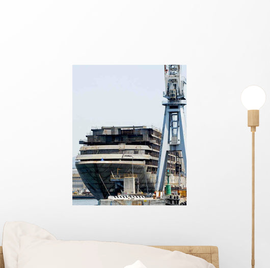 Ship under Construction Wall Decal