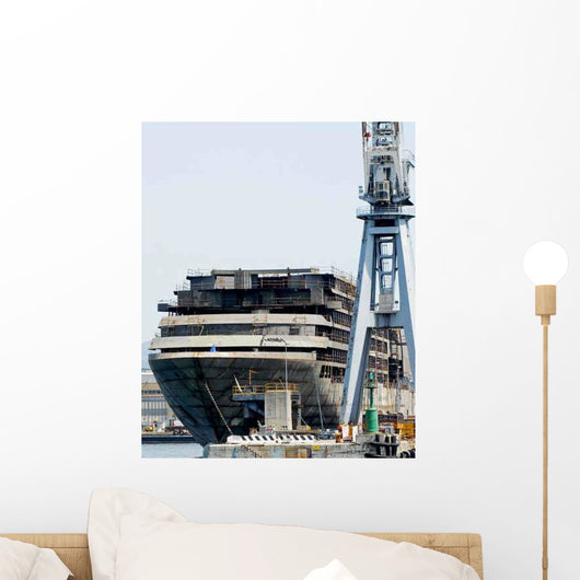 Ship under Construction Wall Decal