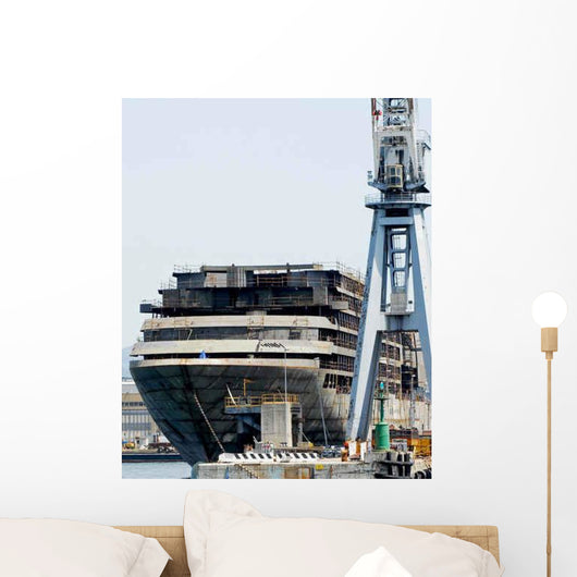 Ship under Construction Wall Decal