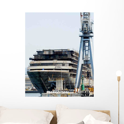 Ship under Construction Wall Decal