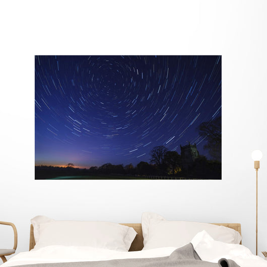 Star Trails Astronomy Wall Decal