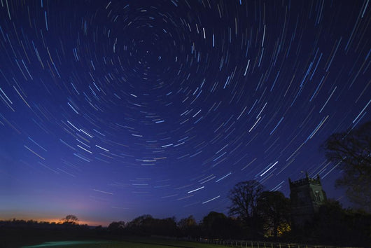 Star Trails Astronomy Wall Decal